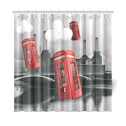 Seashell Home Decor, Sand Starfish Blue Wooden Back Polyester Fabric Shower Curtain Bathroom Sets 72 X 72 inches