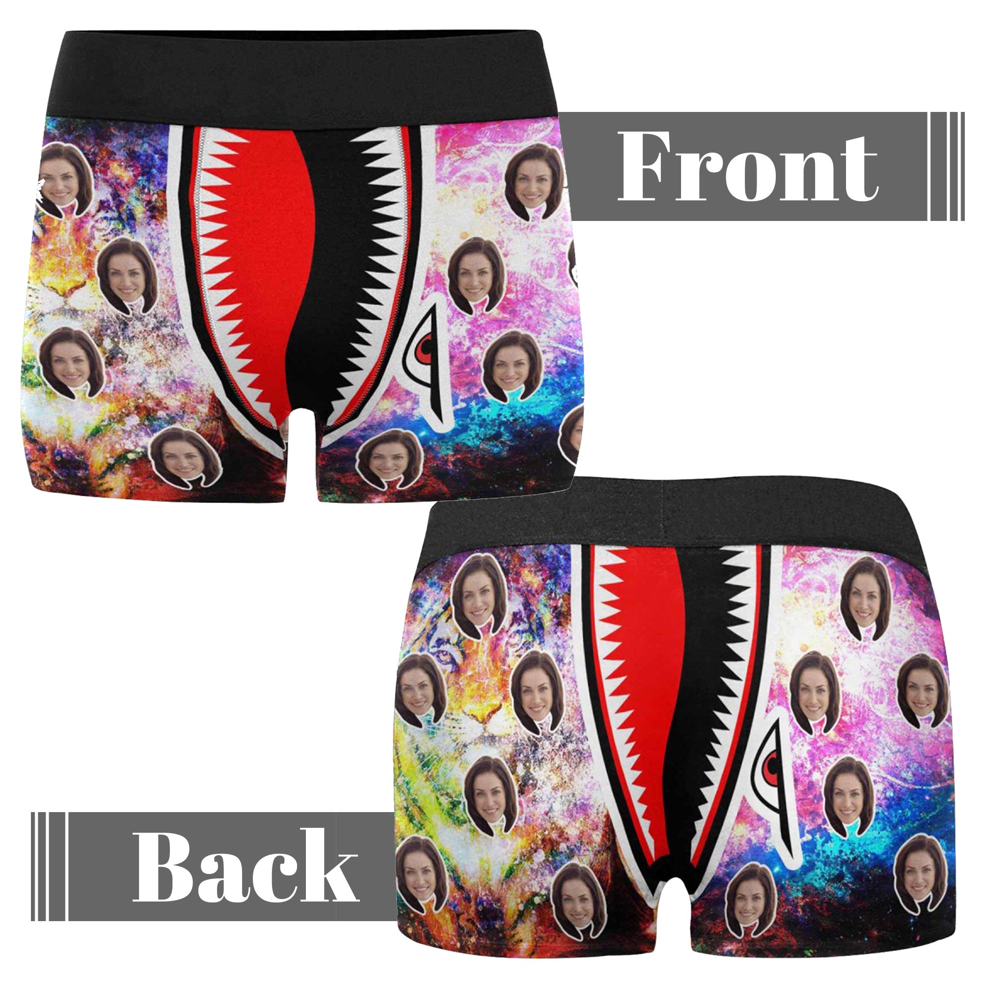 Custom Boxers for Men with Faces Customized Underwear for Men Personal –  Zenzzle